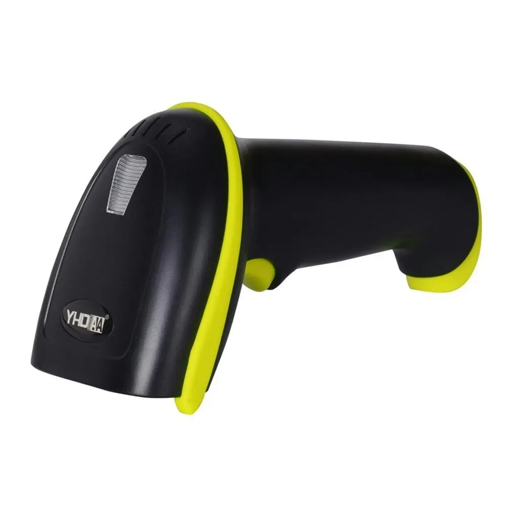 2D Bluetooth Wireless Barcode QR Code Scanner IS-5700DB (Yellow)