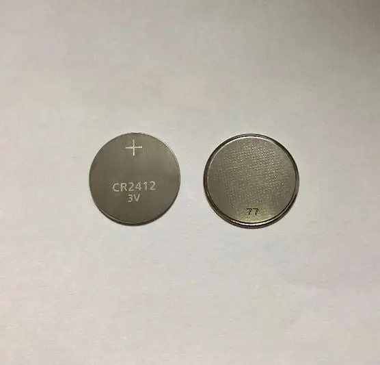 CR2412 3V lithium Battery button cell/coin for remote keys