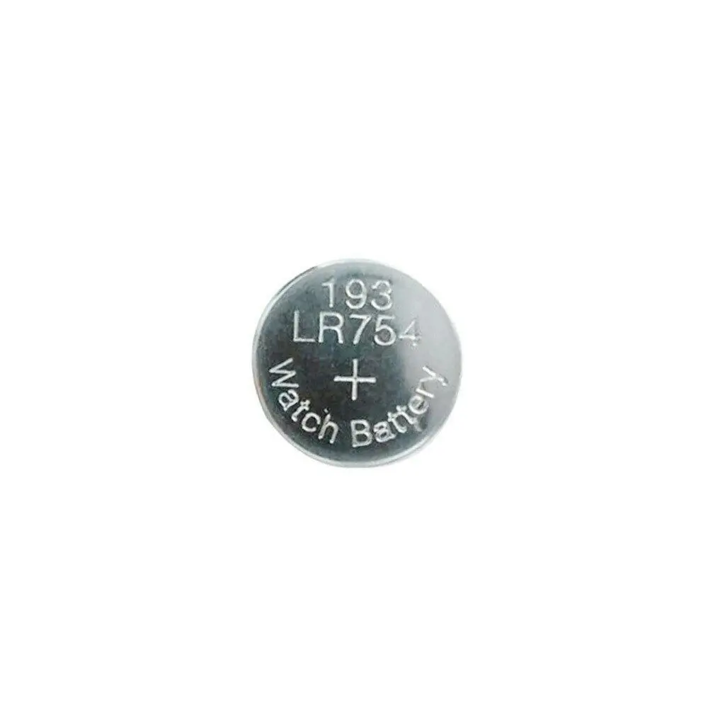 50 Pack AG5 LR754,393, G5 Button Coin Shaped Cell Battery 1.55V Alkaline