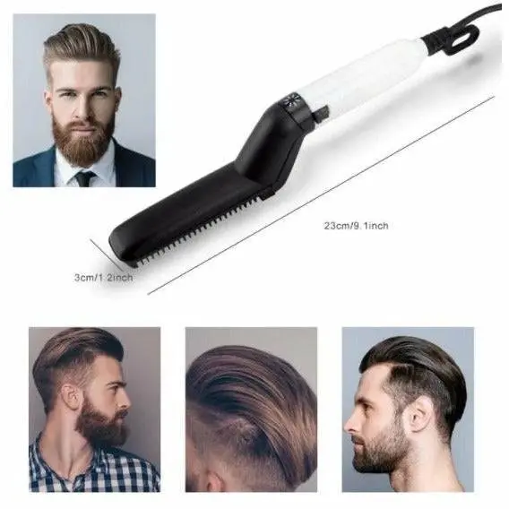 Multifunctional Hair Comb Beard Straightener