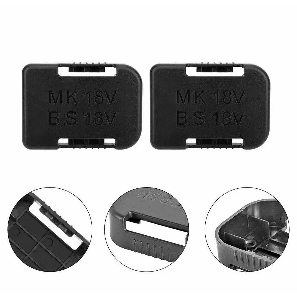 [5 Pack] Battery Holder Shelf Stand Rack Storage Mount Slots For 18V Makita Bosch Battery