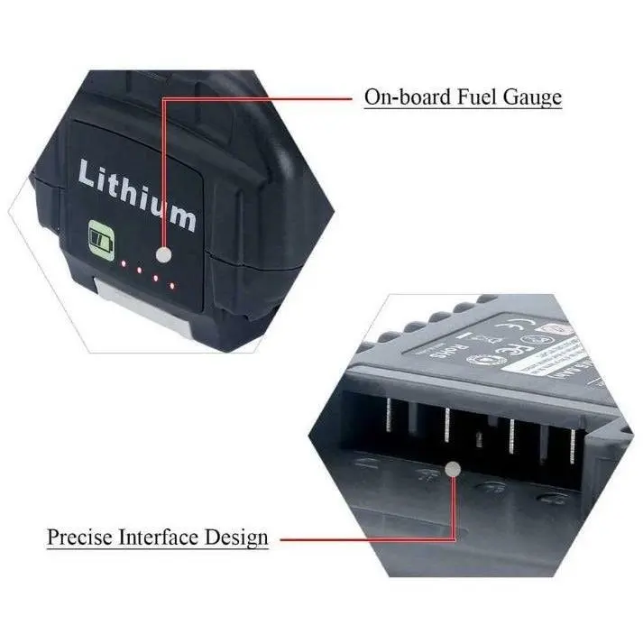 Replacement Battery For Ryobi 36V RLM36X40H40 RLM36X40H50 RLM36X46BL RLM36X46H5P RLM36X46S52