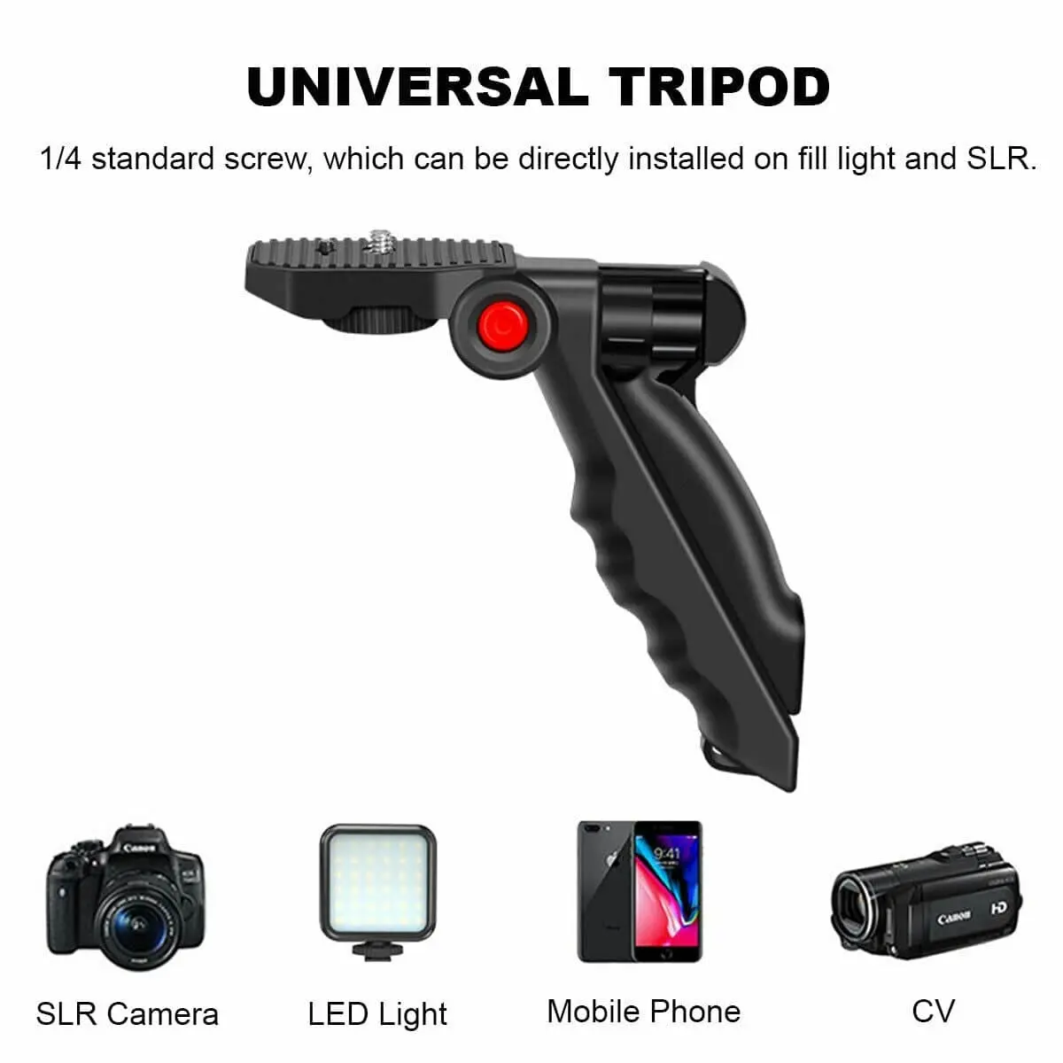 Vlogging LED Light Mobile Smartphone Vlog Kit Phone Video Selfie Stand Tripod