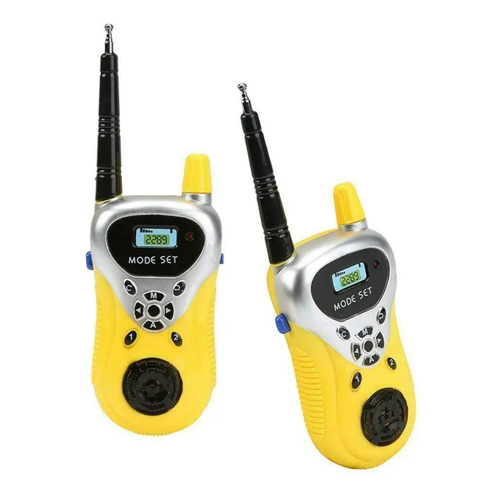 Kids Long Range Mini Walkie Talkie Smart Toy Birthday Gifts Cute {2 Pcs}