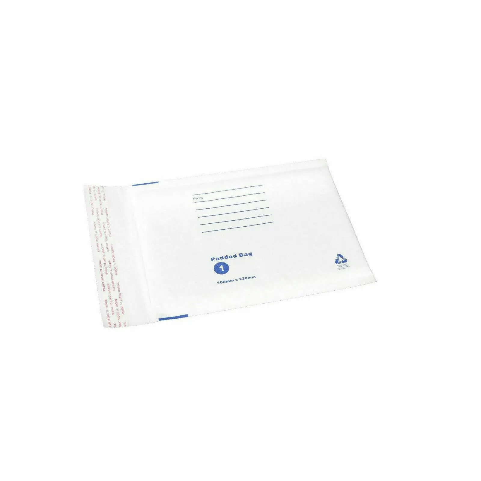 Bubble Mailer #00 100 X 180mm Padded Bag Envelope White 50 / 100 / 200 / 1000