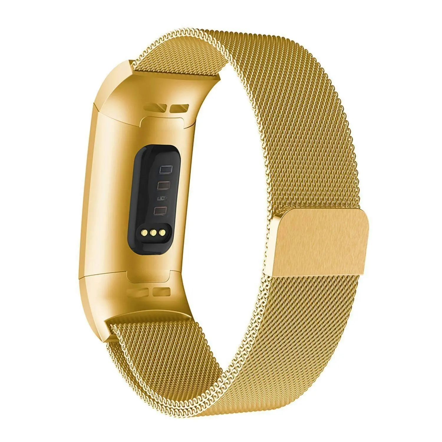 Fitbit Charge 3 Compatible Soft Replacement Band Strap Luxury Milenese