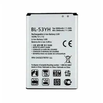 Replacement battery for LG g2 G3 g4 g5 g6 g7 v10 v20 v30 v30+ v40