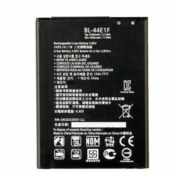 Replacement battery for LG g2 G3 g4 g5 g6 g7 v10 v20 v30 v30+ v40