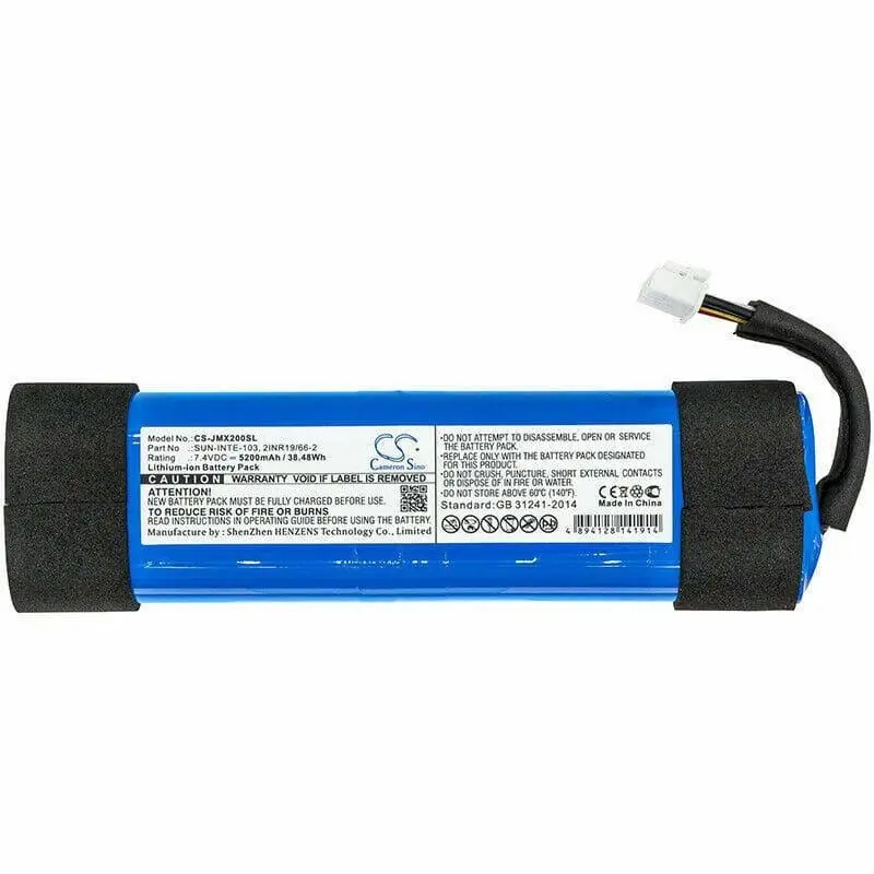 Replacement Battery Compatible with JBL Xtreme 2 Portable Bluetooth Speaker, Part # SUN-INTE-103