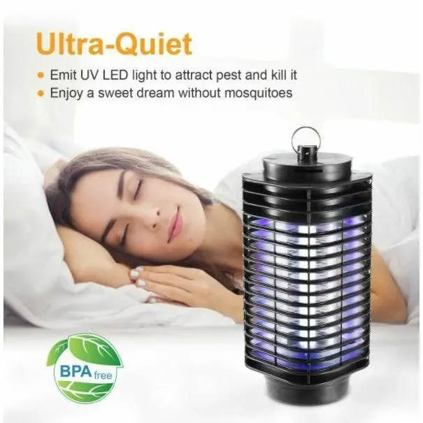 Electric LED Mosquito Killer Lamp Fly Trap Insect Bug Zapper Catcher UV