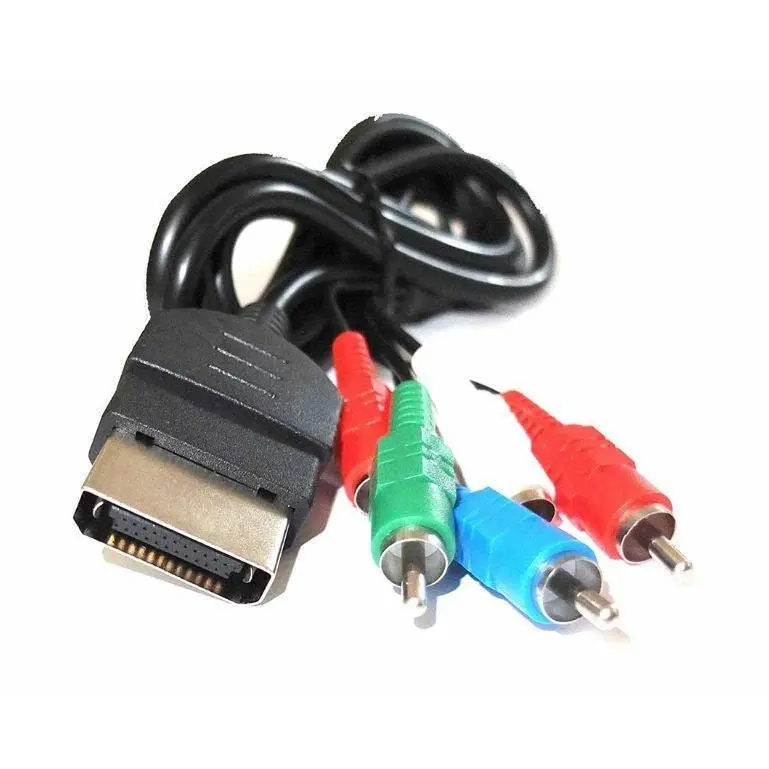 1080p Component HD TV RCA AV Video Cable HDTV for Xbox Console