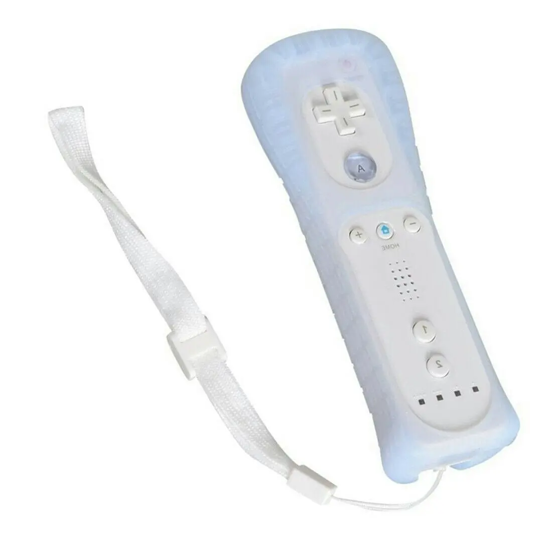 [2 Pack] 2in1 Built-in Motion Plus Remote Compatible Nunchuck Controller For Nintendo Wii