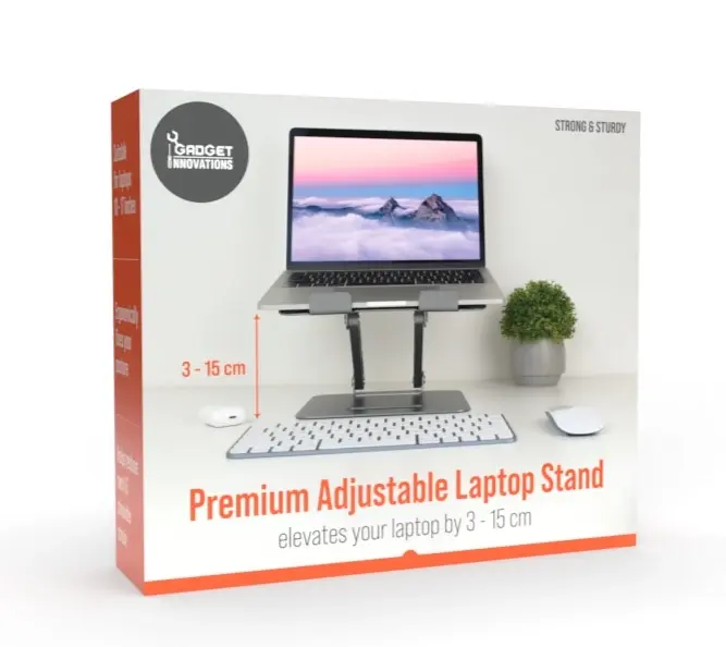 Gadget Innovations Premium Adjustable Laptop Stand