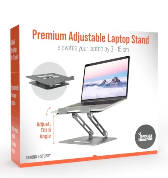 Gadget Innovations Premium Adjustable Laptop Stand