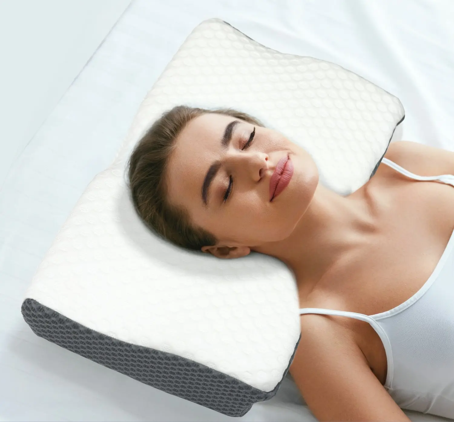 Vistara Sounds Sleep Memory Foam Cervical neck pillow