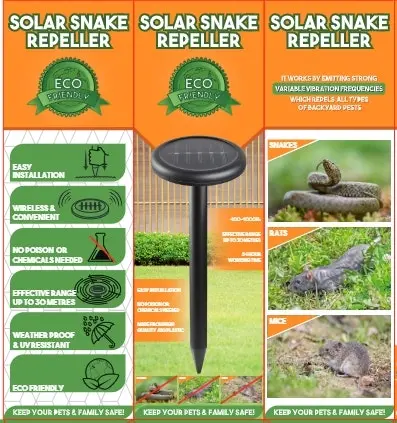 Hercules Solar Snake Repeller