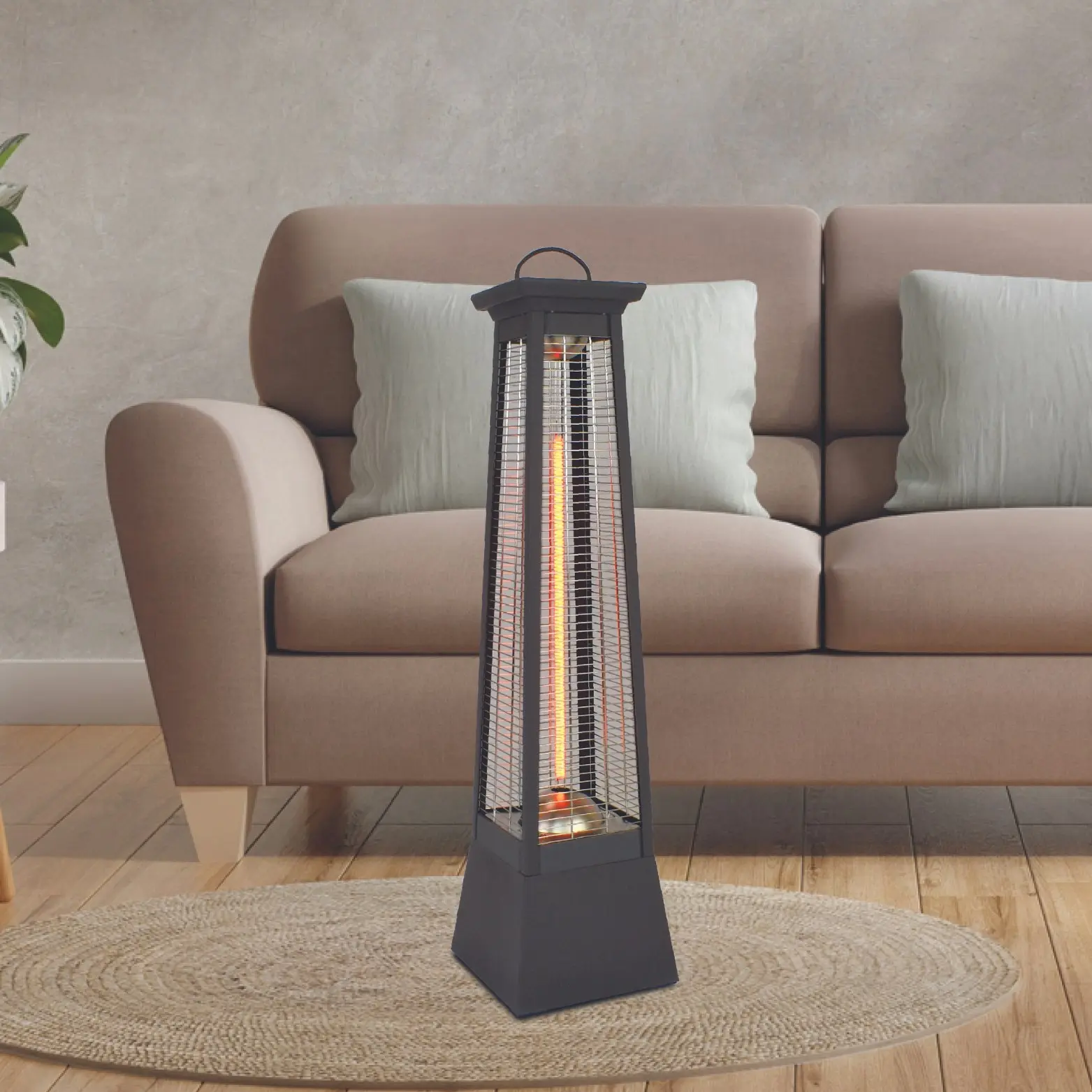 Hotto Volcano Tower Infrared Heater