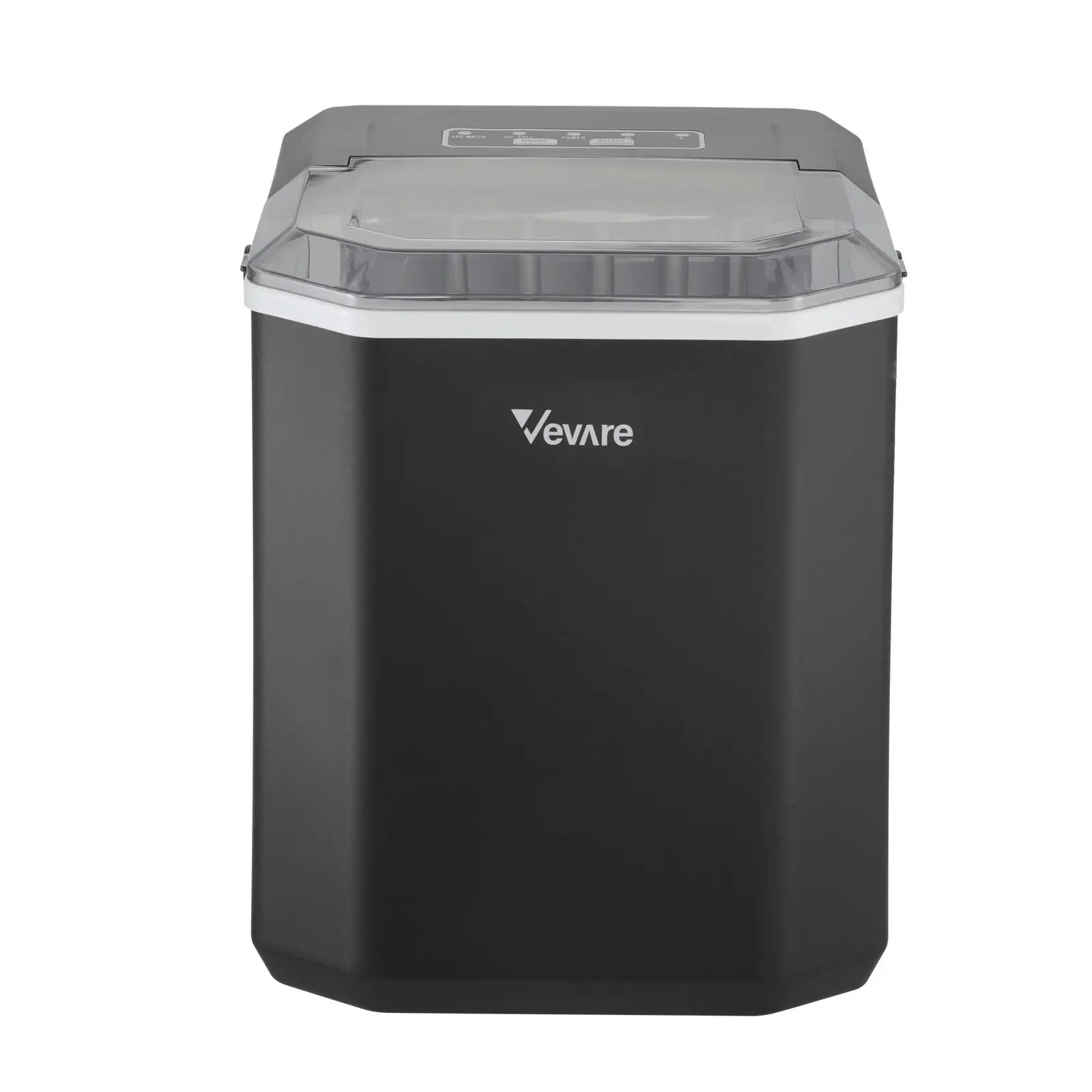 Vevare Portable Ice Maker Machine With Handle Black