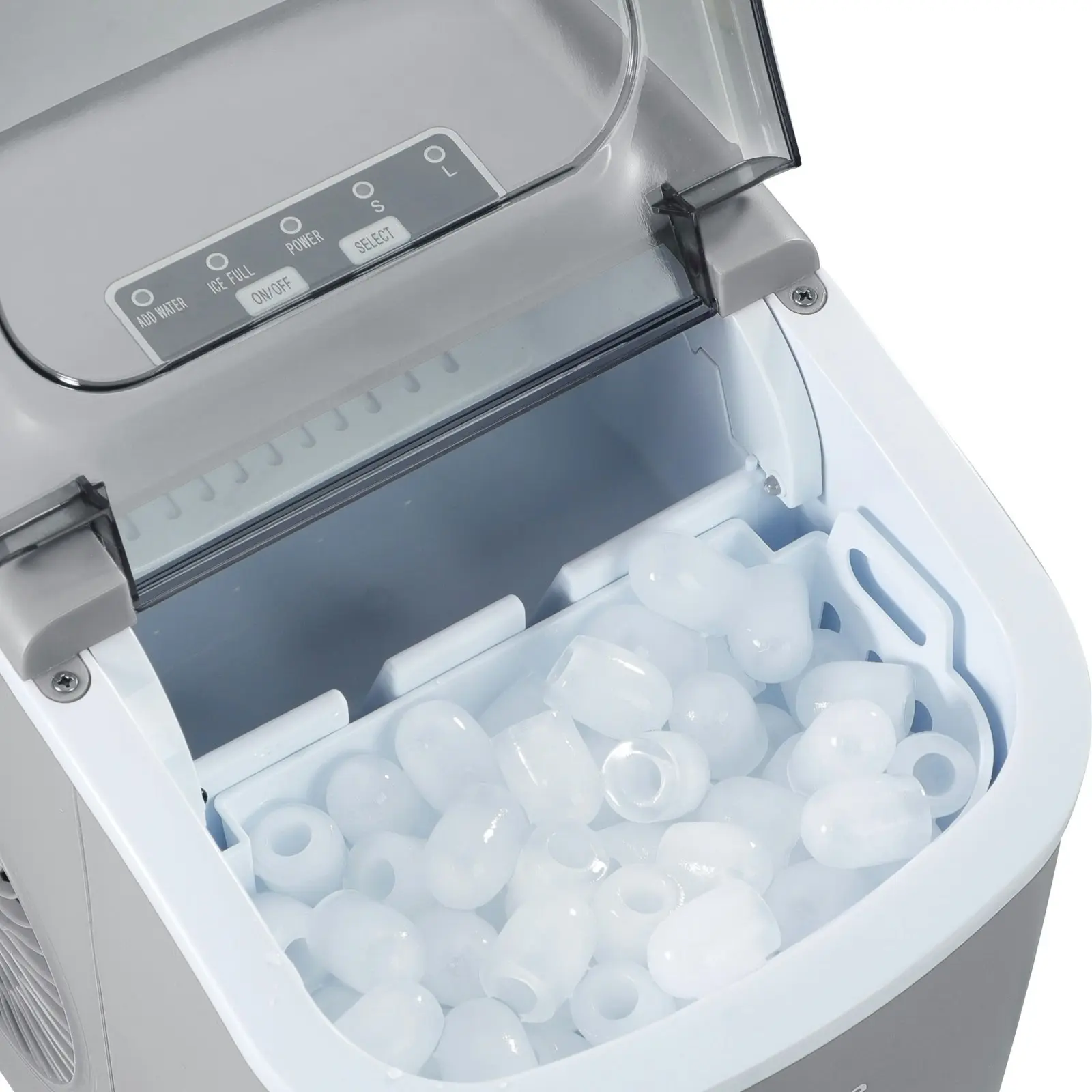 Vevare Portable Ice Maker Machine Grey