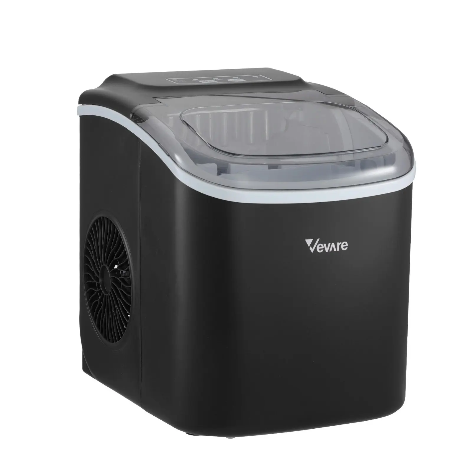 Vevare Portable Ice Maker Machine Black