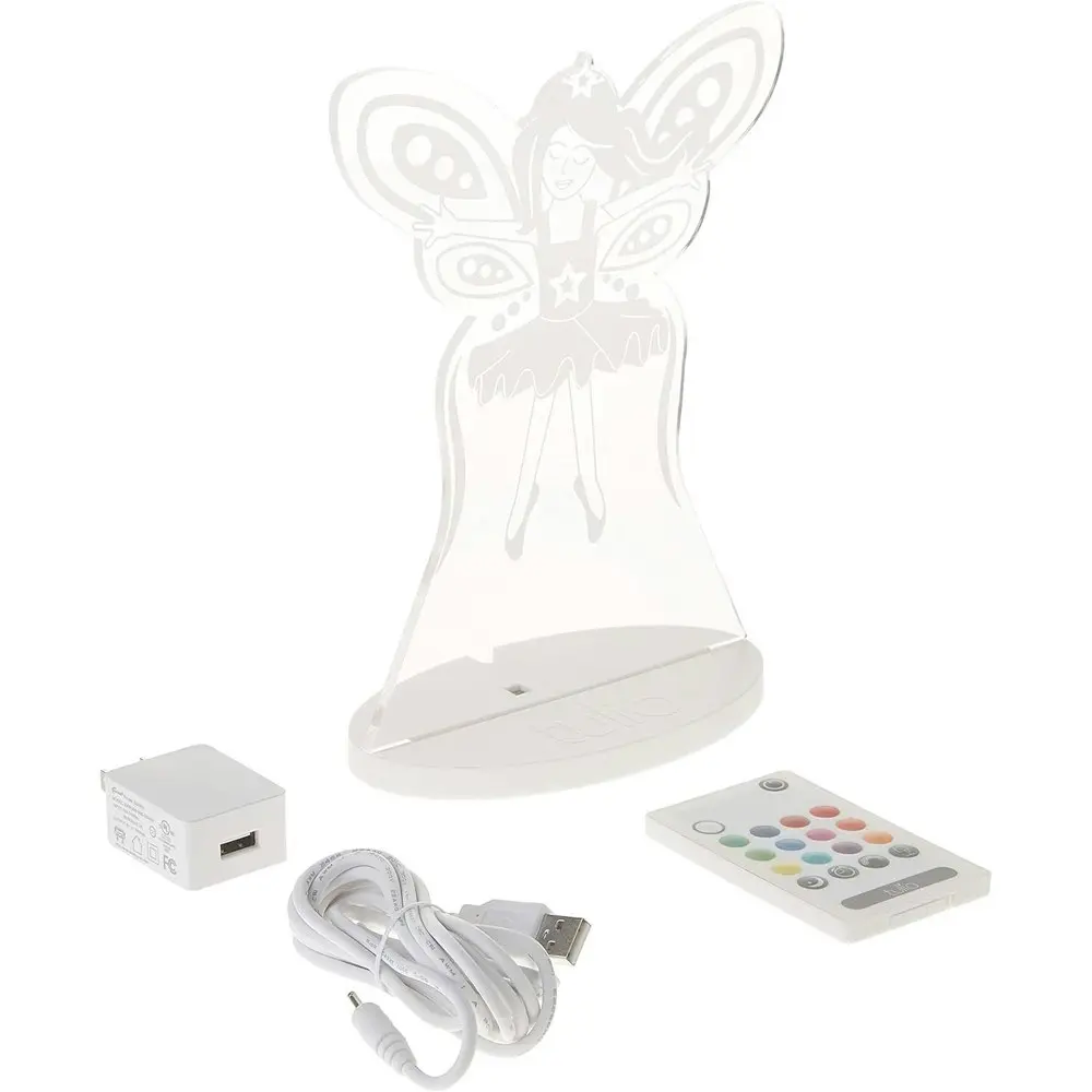 Tulio Dream Lights LED Night Lamp w/Remote Kids Bedroom 26.5cm Fairy Princess