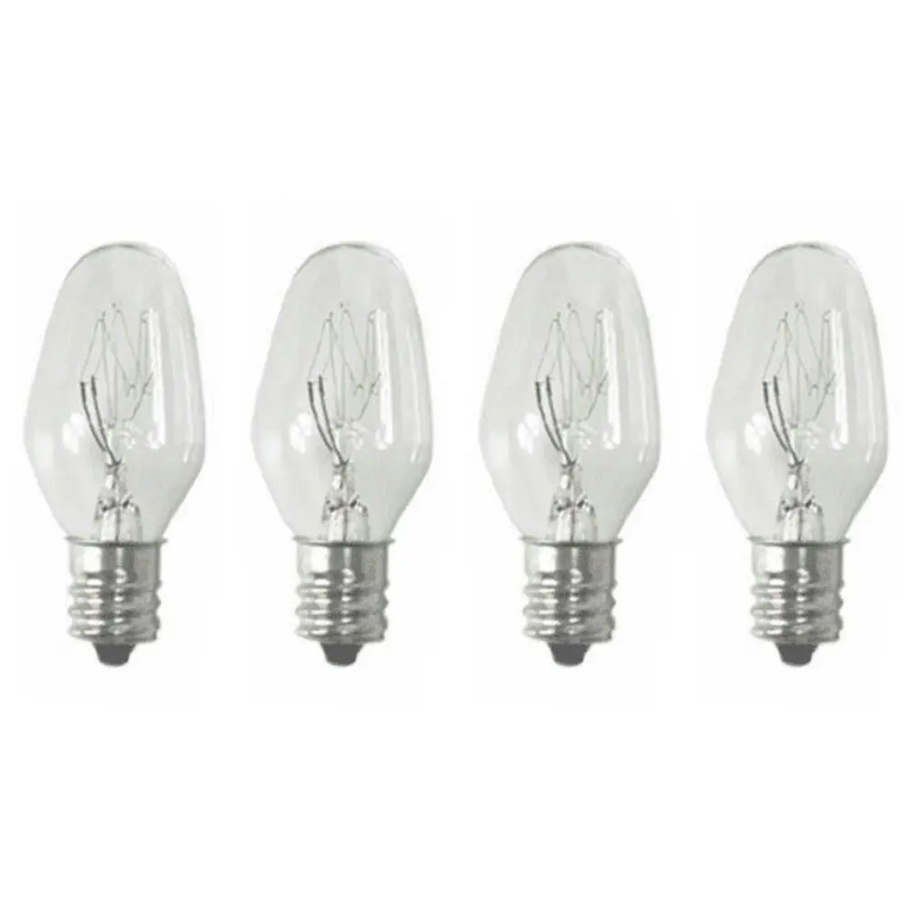 Sansai 8pk 7W/240V E12 Replacement Bulb Clear for Night Light DB-458/DB-459