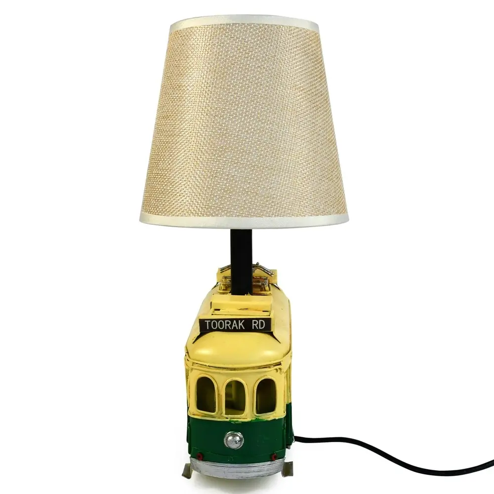 Auto Petit USB LED Desk/Table Lamp Melbourne Tram 20x26cm Retro Home Décor