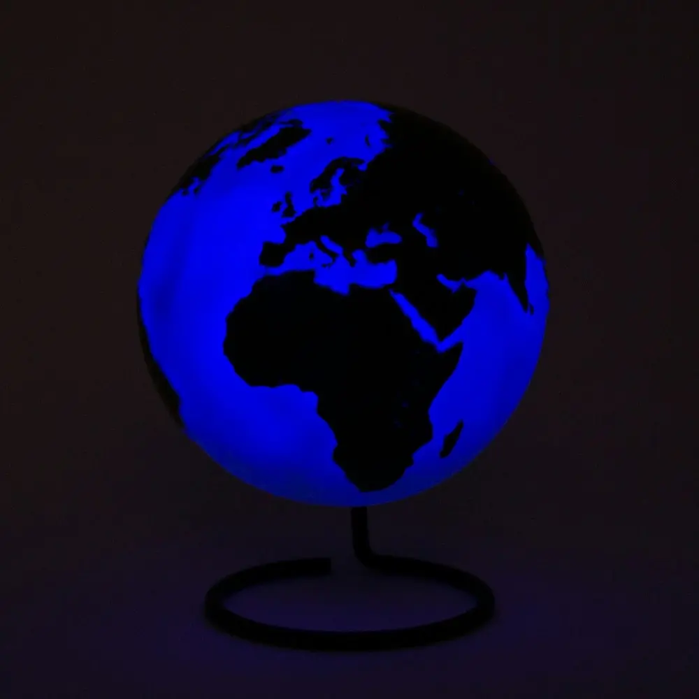 Gift Republic 16.5cm Globe Lamp Bedside Desk World Night Light Home Room Decor