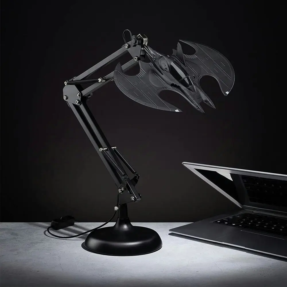 Batman Batwing Posable Desk/Tabletop LED 60cm Night Light Home Decor Lamp Black