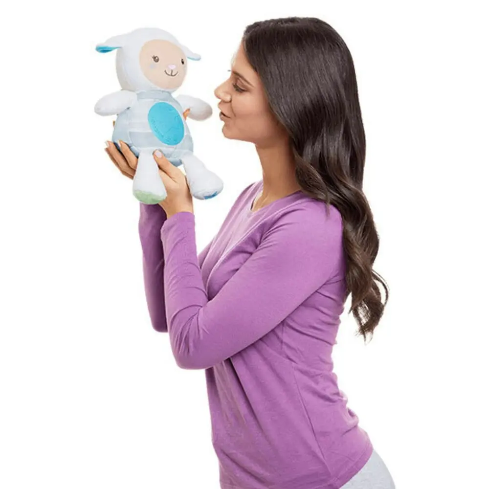 Chicco Lullaby Sheep Baby Toy/Night light w/Voice Recorder/Sound Sensor 0m+ Blue