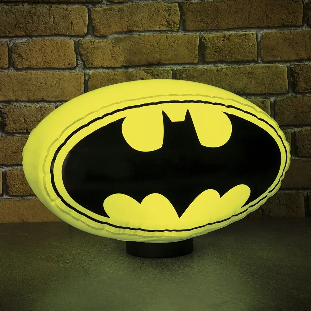 Paladone 45cm Batman Logo Inflatable Light Kids/Children Bedroom Night Lamp