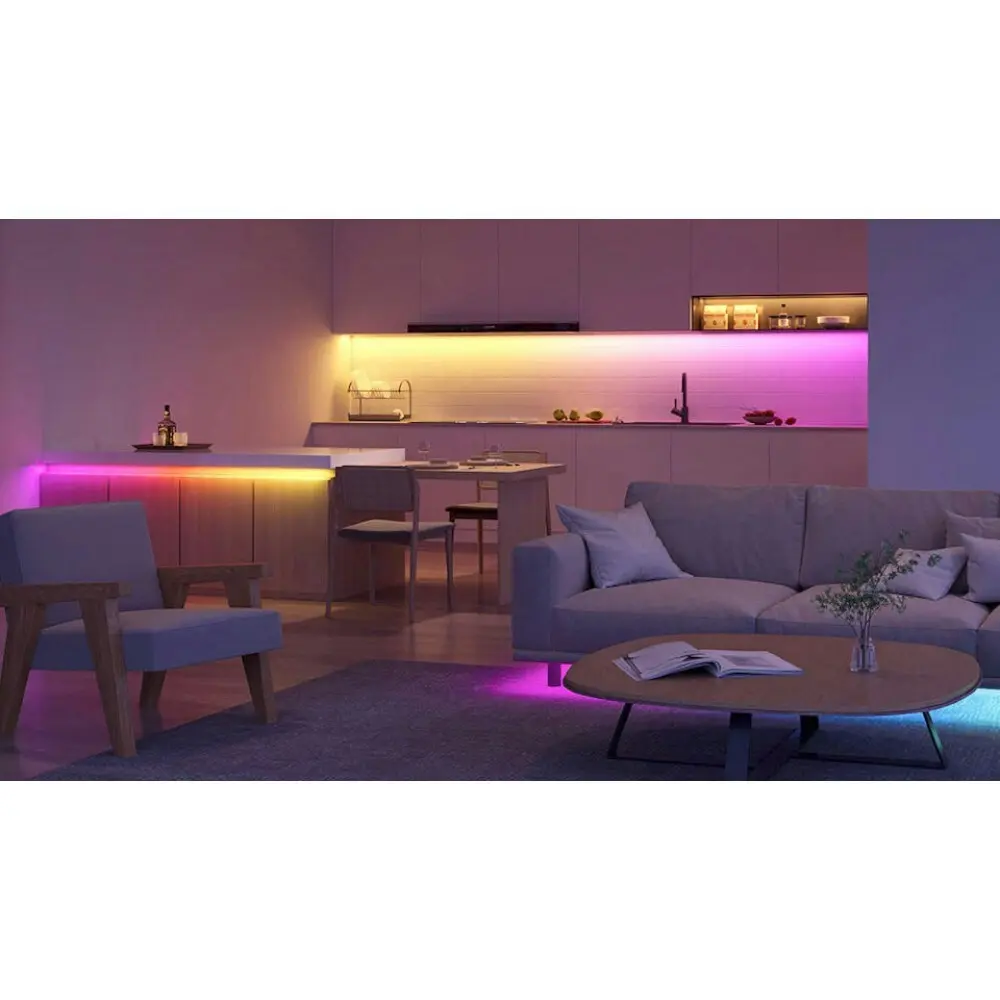 Laser Smarthome Smart Wi-Fi LED Multicolour Strip Light Voice/App Controlled 3m