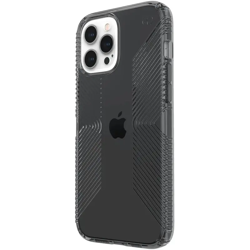 Speck Presidio Perfect Clear Grip Suits Iphone 12 Pro Max - Black Obsidian