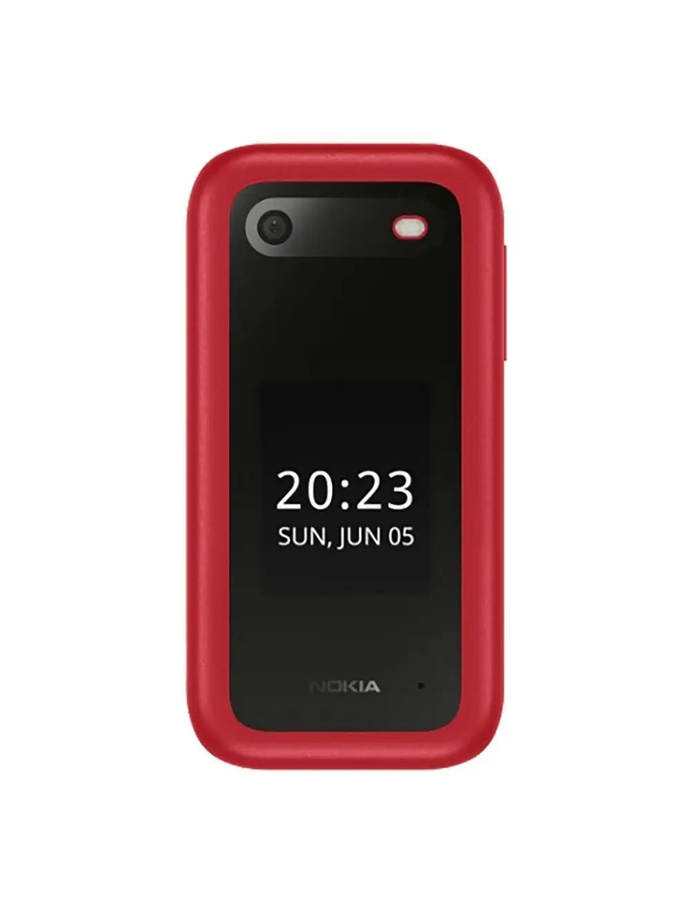 Nokia 2660 Flip (Dual Sim, 2.8", 32GB, 4G) Cradle Bundle - Red