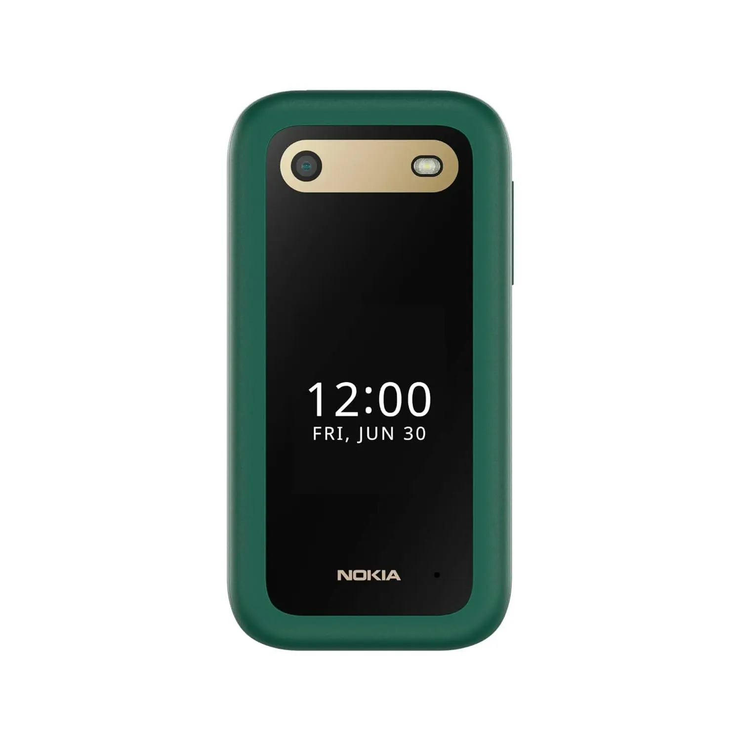 Nokia 2660 Dual SIM 4G FLIP BIG Button Phone Unlocked - Lush Green