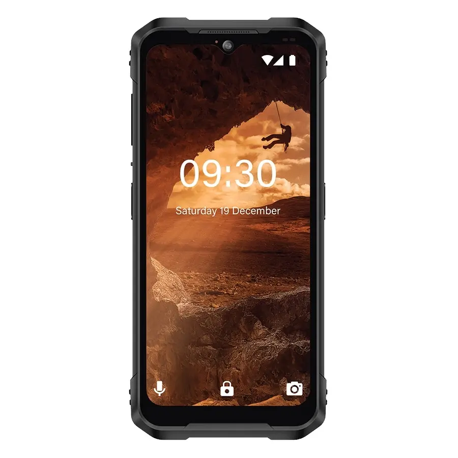 Aspera R10  IP68 Rugged (128GB/4GB) 4G Tap&Pay Dual SIM Smartphone - Black