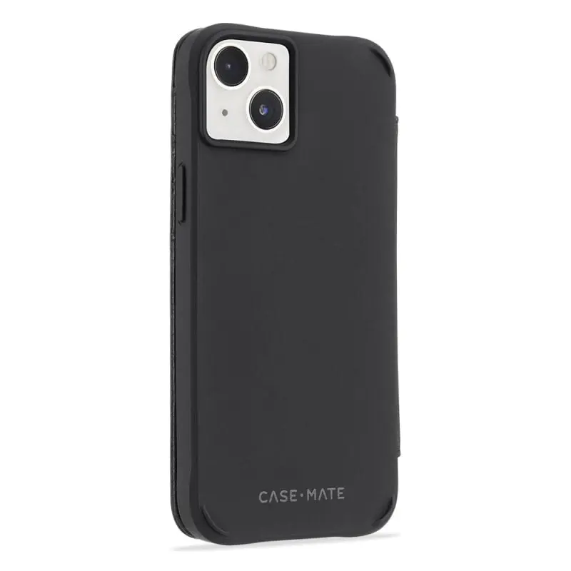 Case-Mate Wallet Folio Case - MagSafe For iPhone 14 Plus (6.7") - Black