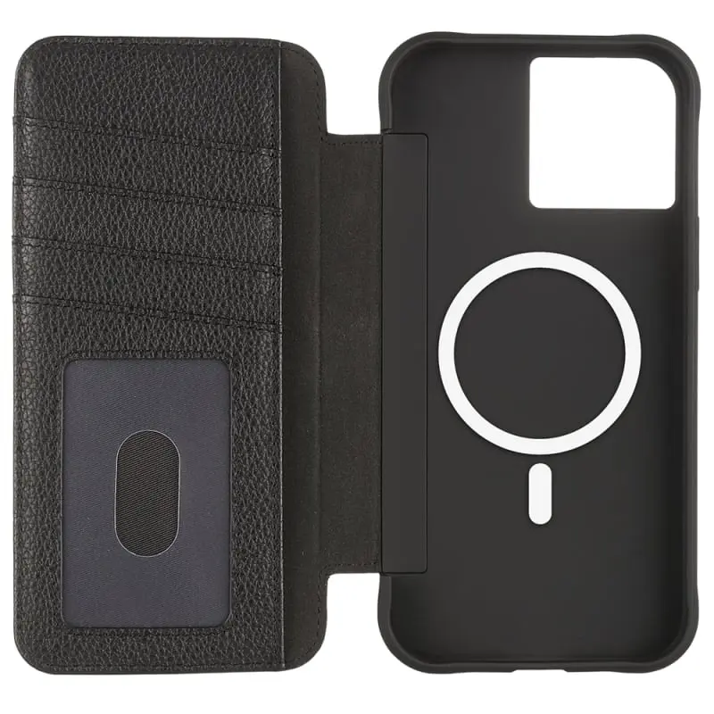 Case-Mate Tough Wallet Folio Case w/MagSafe For iPhone 13 Pro Max (6.7") - Black