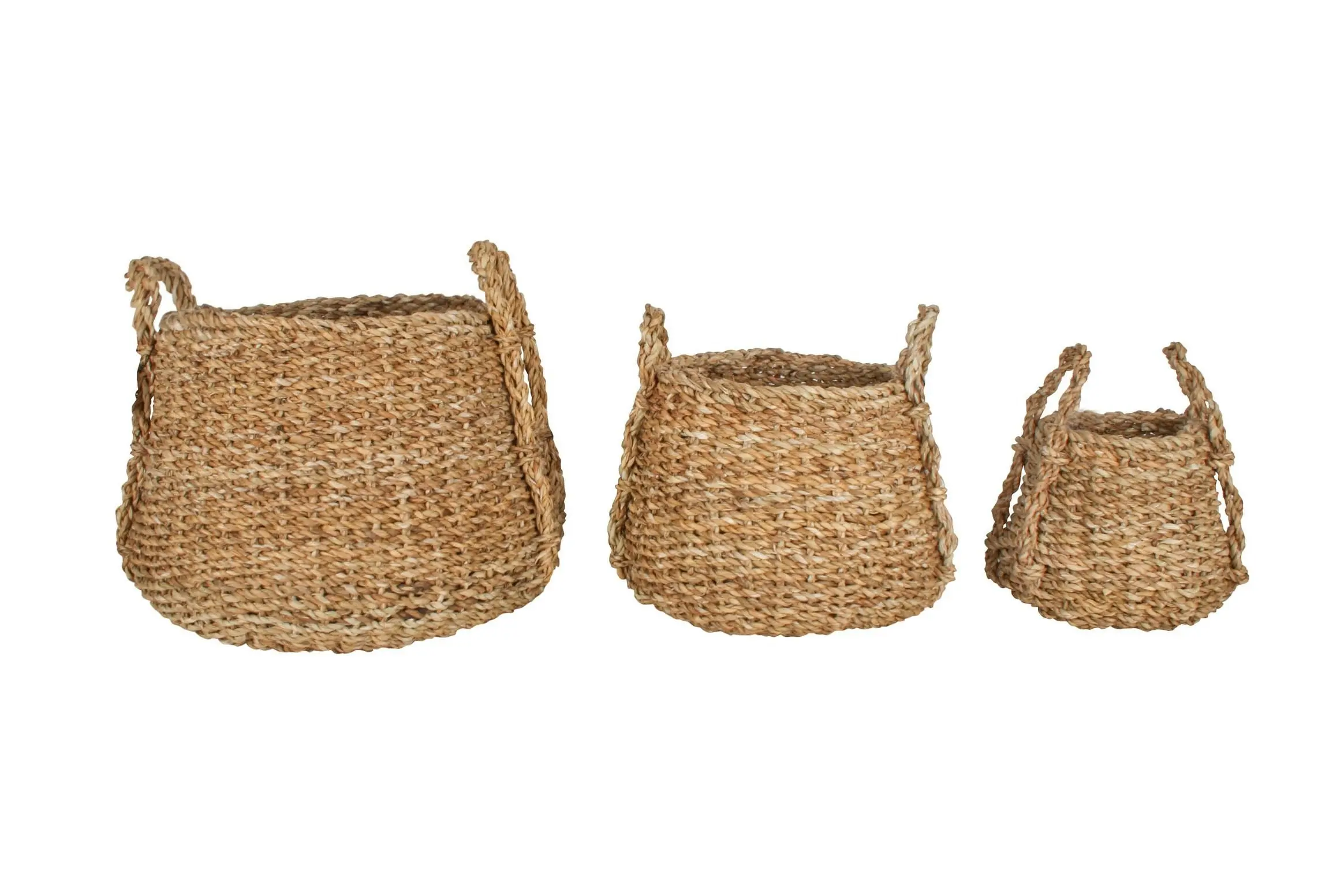 Denmark Set Of 3 Seagrass Dim Jhuri Design