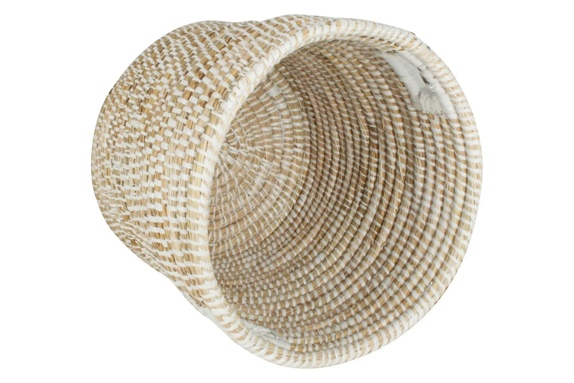 Elliot Set Of 3 Kans Grass Baskets Round