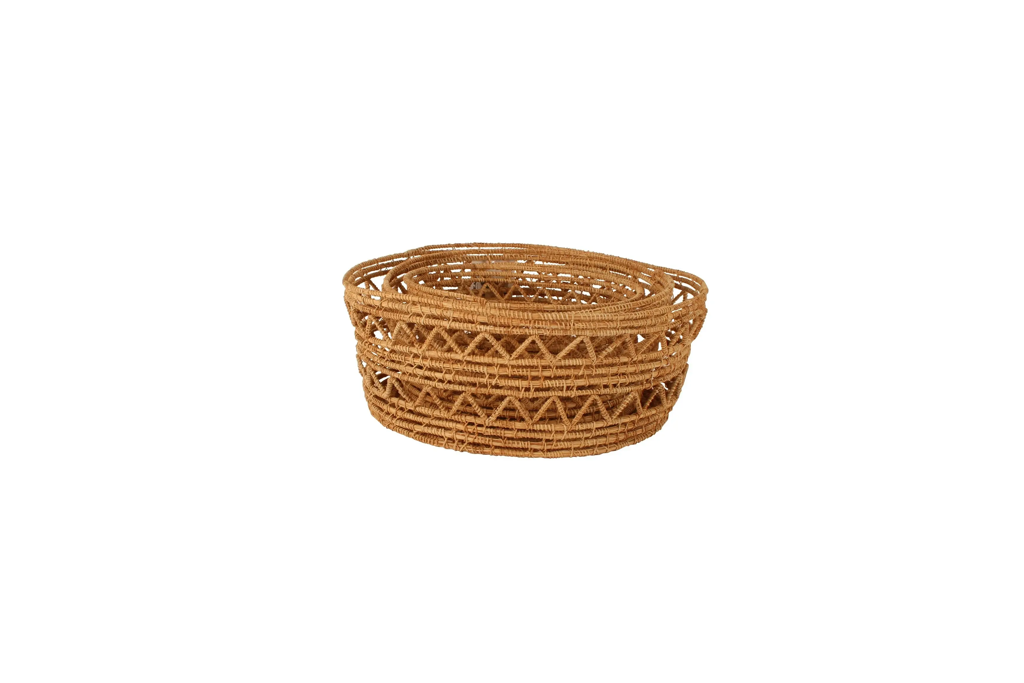 Leean Set Of 3 Palm Baskets