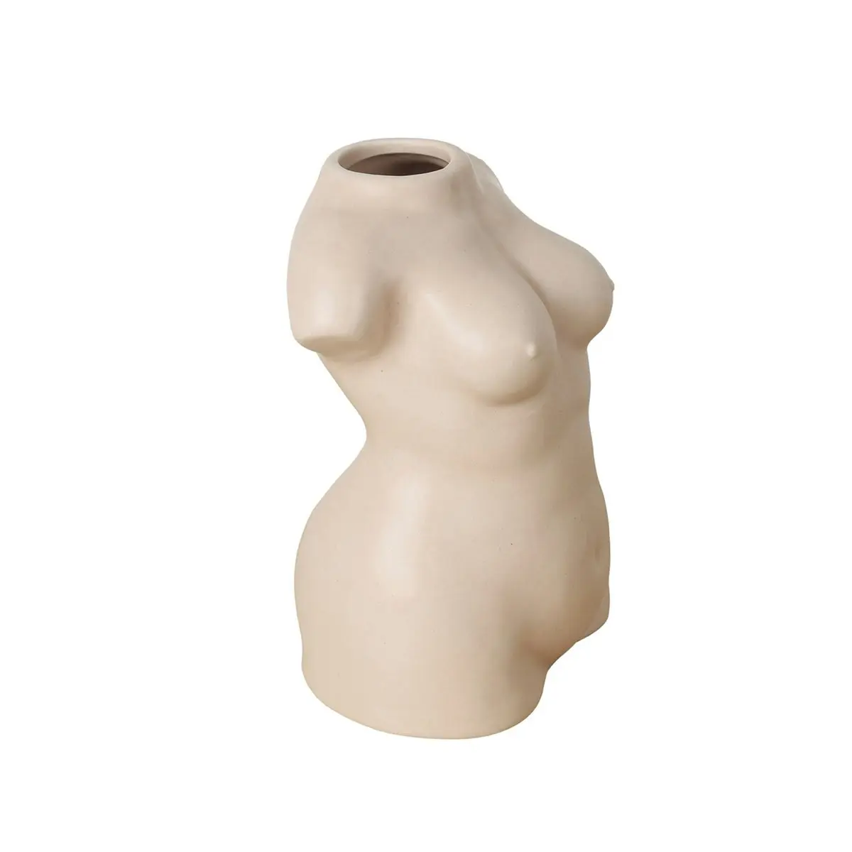 Neisha Nude Female Ceramic Vase  18 x 13 x 9cm