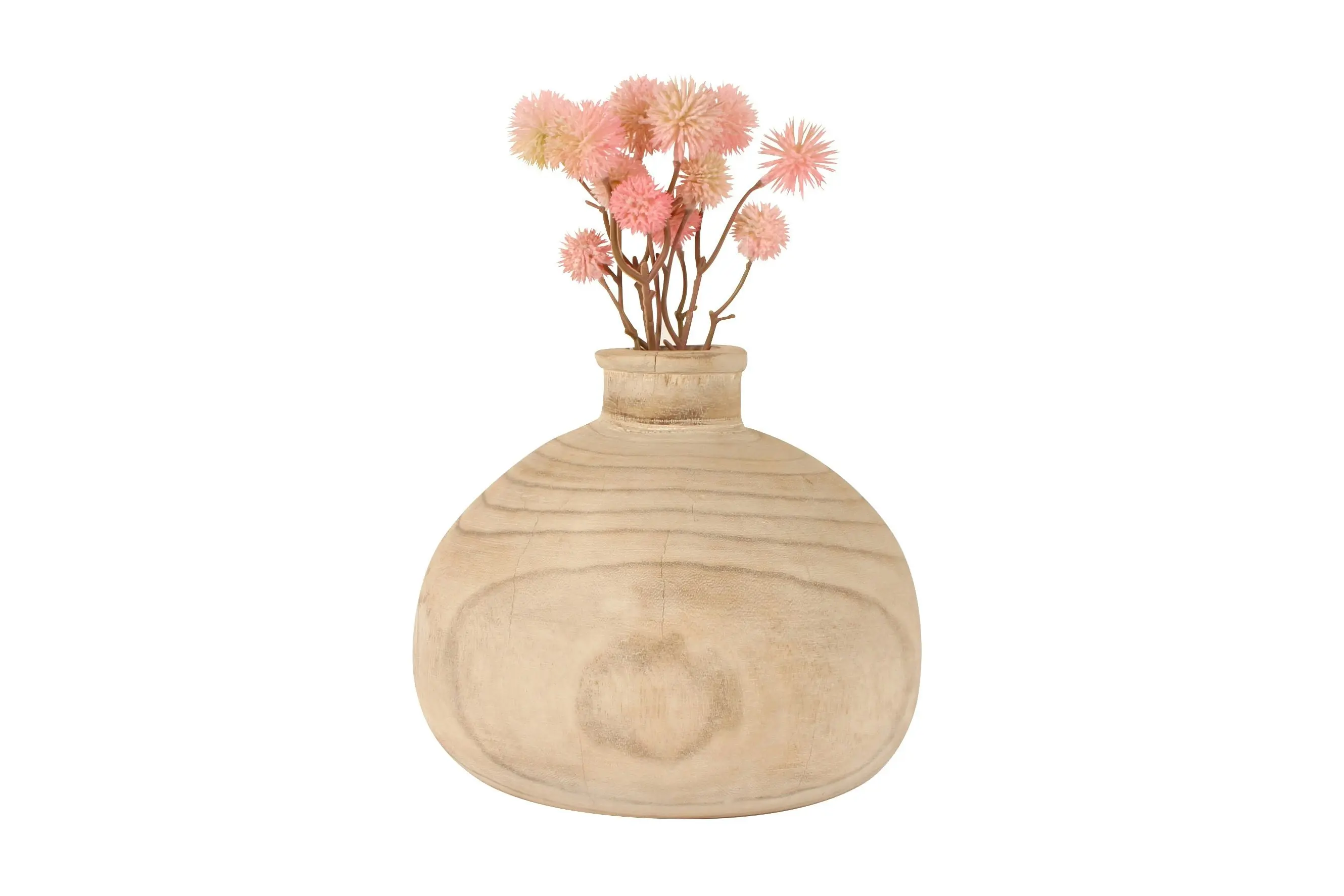 Taman Wood Vase 25 x 20cm