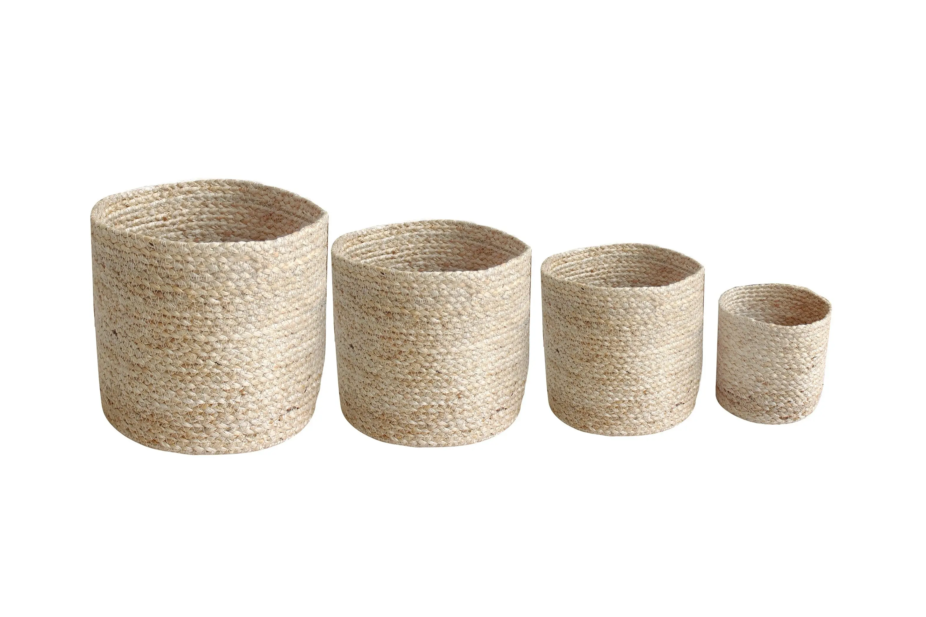 Peta Set Of 4 Jute Baskets