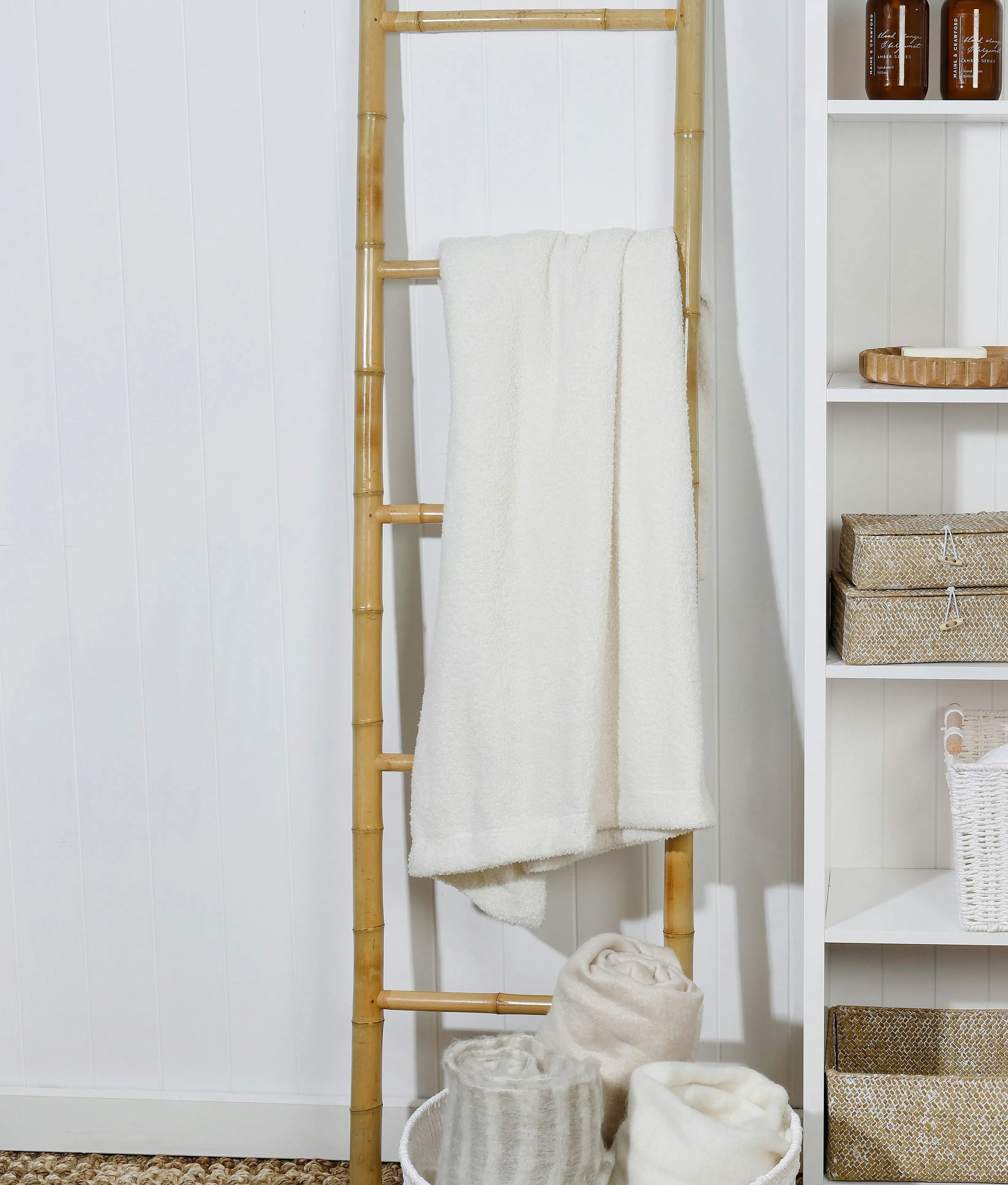 Bukit Bamboo Display Ladder Natural 180 x 46cm