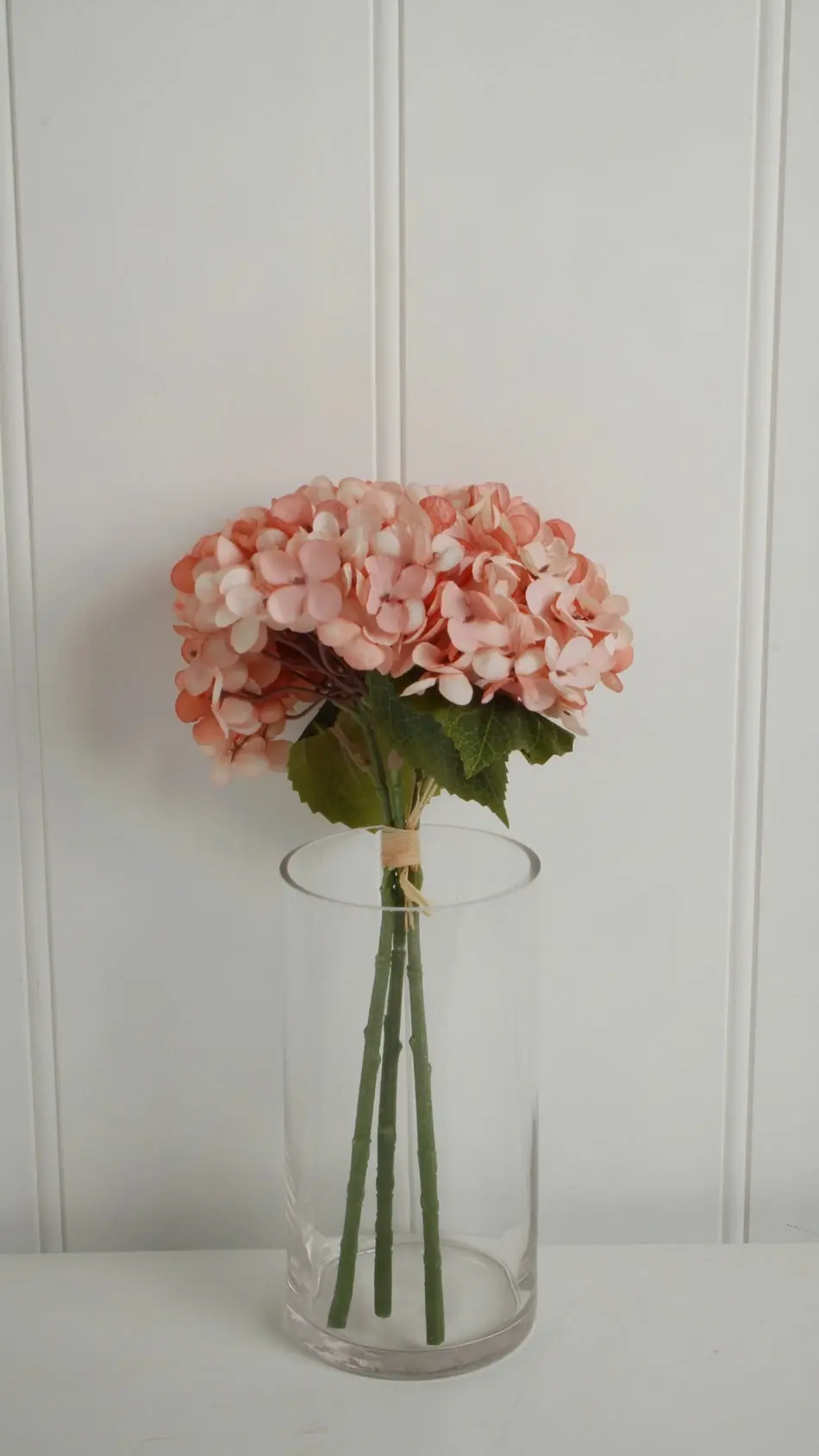 Hydrangea Bunch Peach 34 cm