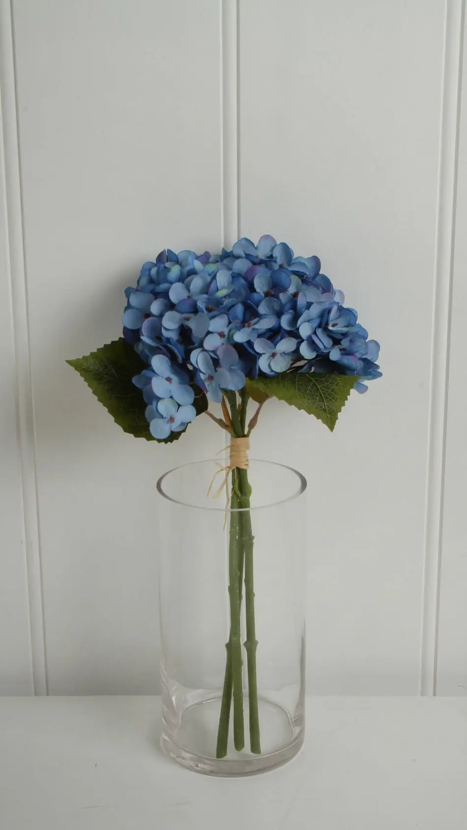 Hydrangea Bunch Blue 34 cm