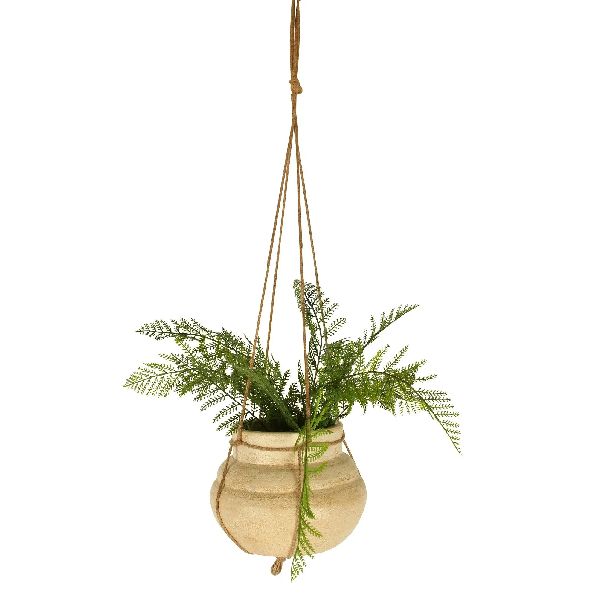 Ophelia Terracotta Hanging Pot Planter 17 x 12cm