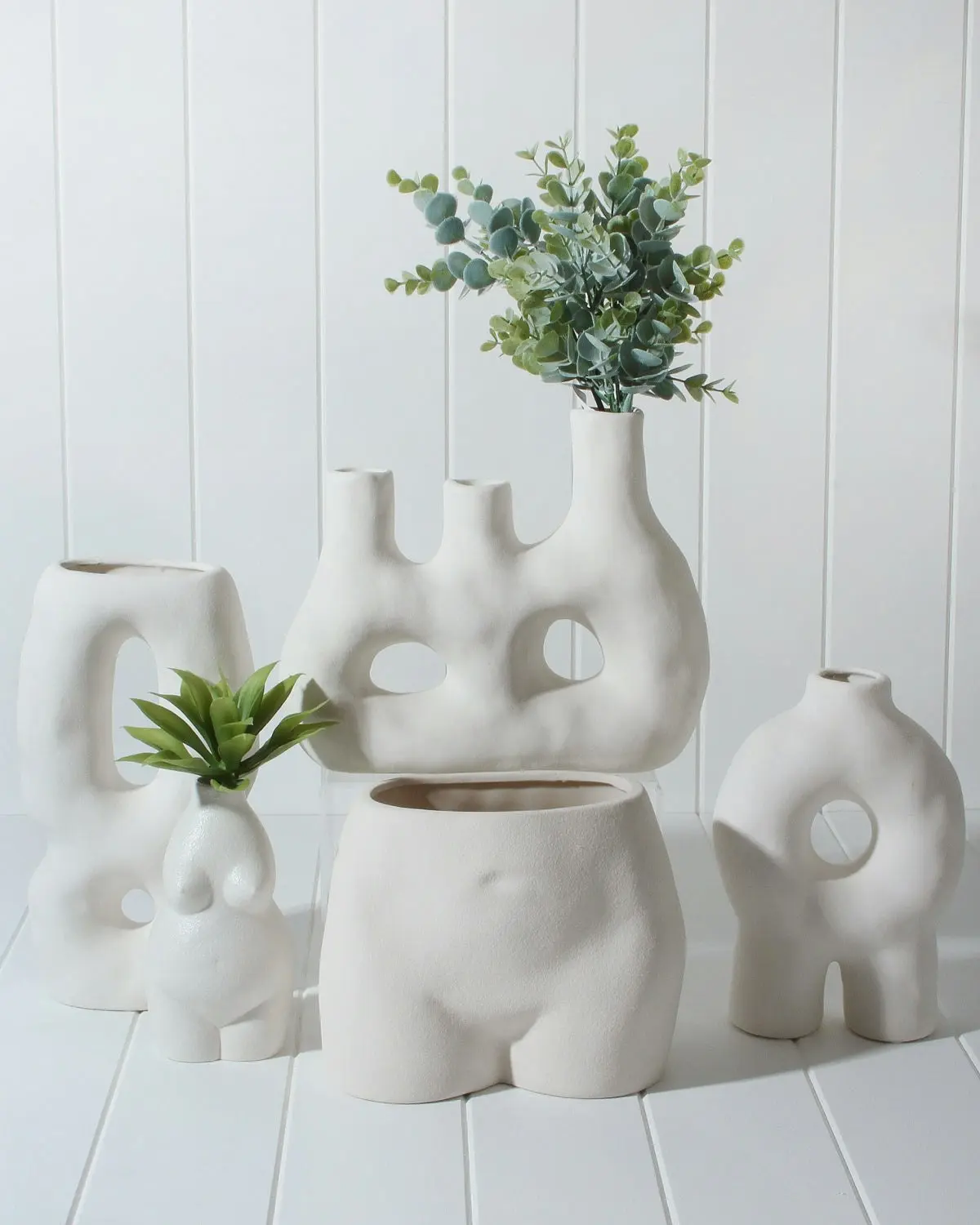 Nude Ceramic Planter 21 x 17 x 5cm