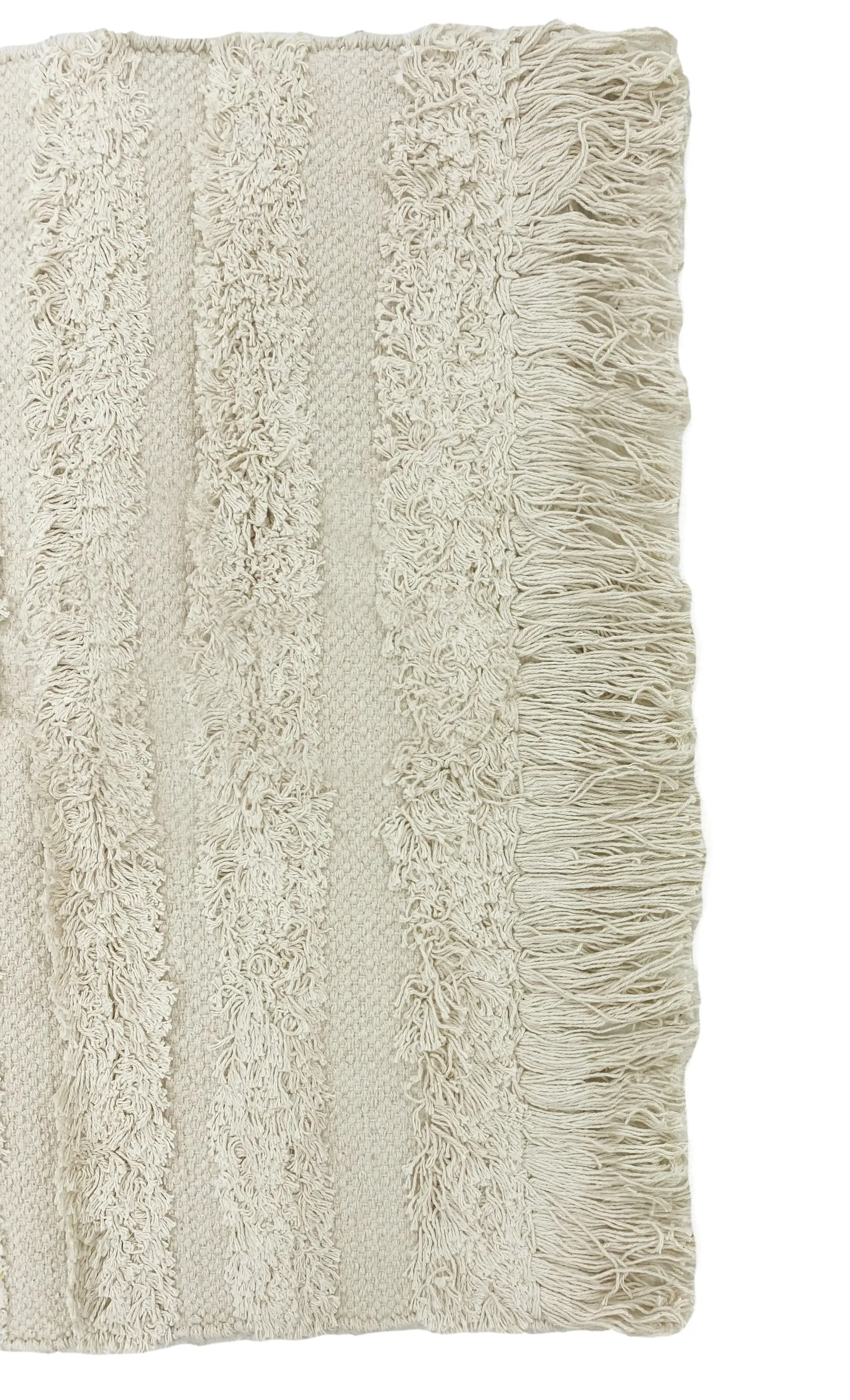 Clara Macrame Cotton Rug